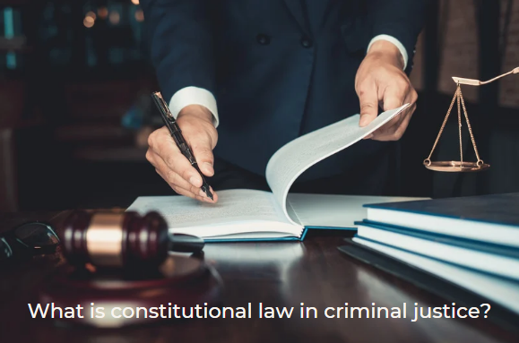 What is constitutional law in criminal justice?