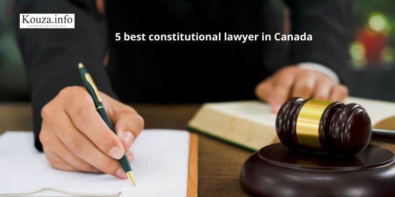 5 best constitutional lawyer in Canada