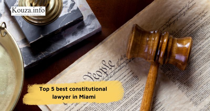 Top 5 best constitutional lawyer in Miami