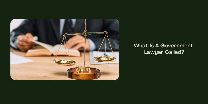 What Is A Government Lawyer Called?