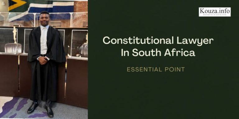 Constitutional Lawyer In South Africa: Essential Point
