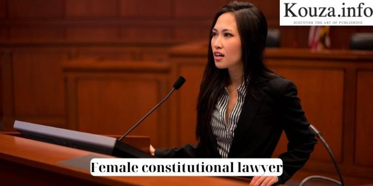 The Role of a Female Constitutional Lawyer in Modern Society
